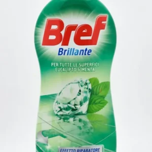 Bref Brillante Pavimenti Eucalipto & Menta | 1250 ml | Detergente con Effetto Riparatore e Asciugatura Ultra Rapida