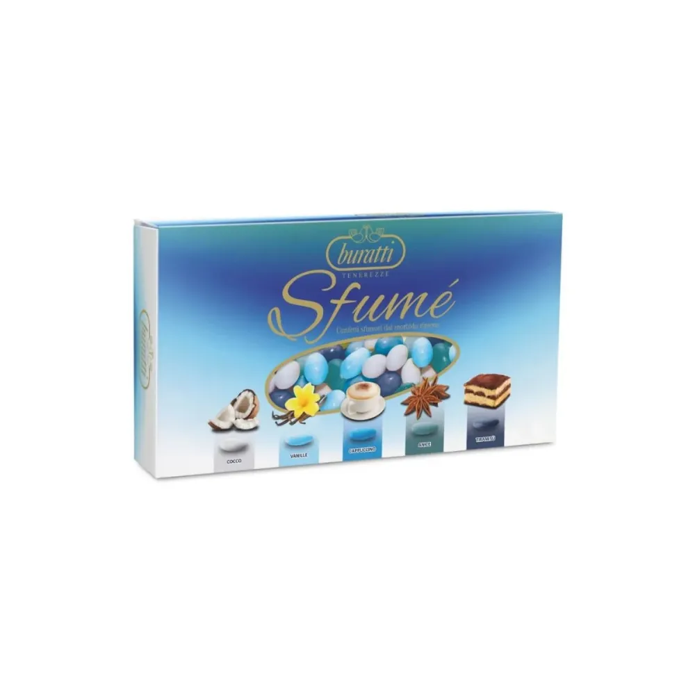 Buratti - Ciocomandorla Tenerezze Sfumè - Azzurri - 1Kg