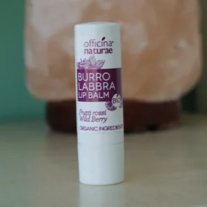 Burro labbra Frutti Rossi Addolcente di Officina Naturae (5 ml)