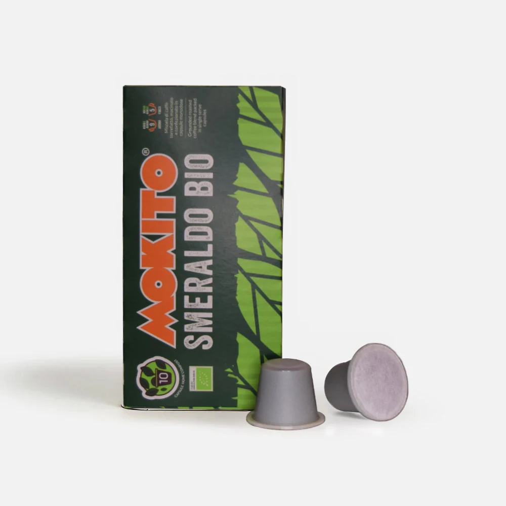 10 Capsule 100% Compostabili SMERALDO BIO