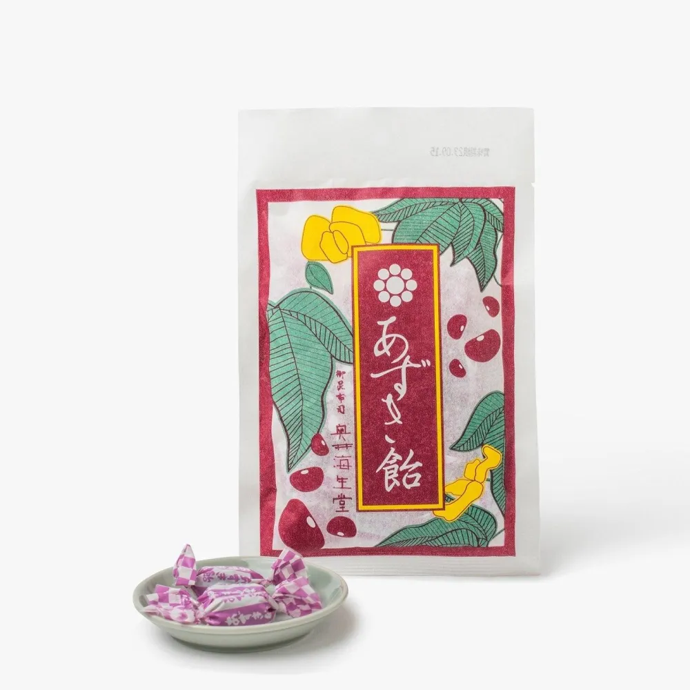 Caramelle di fagioli rossi azuki ⋅ Okui Kaiseido ⋅ 80g