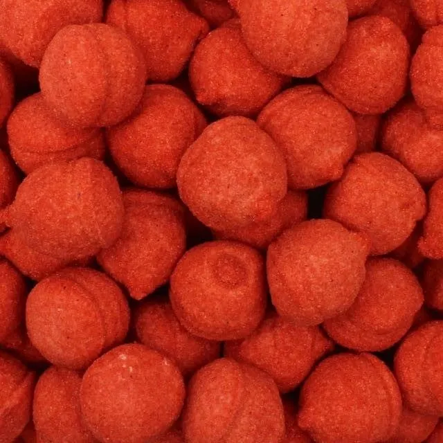 CARAMELLE GOMMOSE MARSHMALLOW ROSSI MINI SOFFICI CONFEZIONE DA 100GR