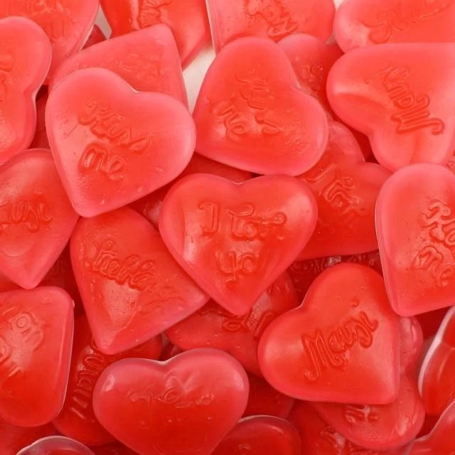 Caramelle Haribo - Cuori Rossi alla Frutta ai gusti assortiti - 1kg