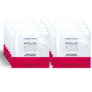 Cialde Lubrificanti alla Fragola - 12 x4 ml, Massaggi Saporiti e Nutritivi