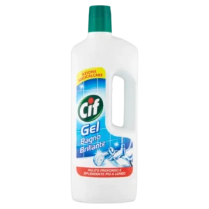 Cif Greenactive Gel Bagno Brillante 750ml | Azione Anticalcare con Attivi di Origine Naturale | Brillantezza Senza Aloni p...