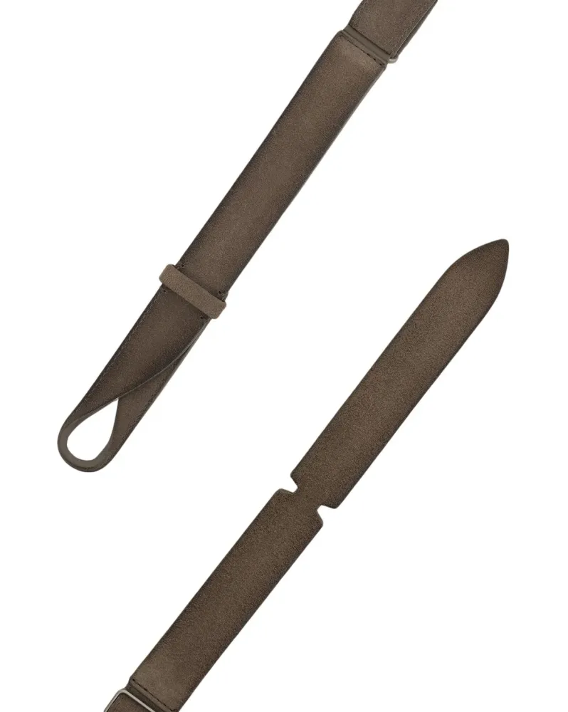 Cintura pelle scamosciata