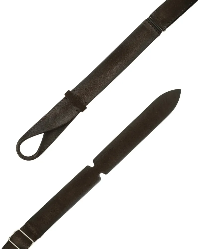 Cintura pelle scamosciata