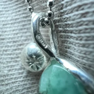 Collana Stella Polare - radice di smeraldo