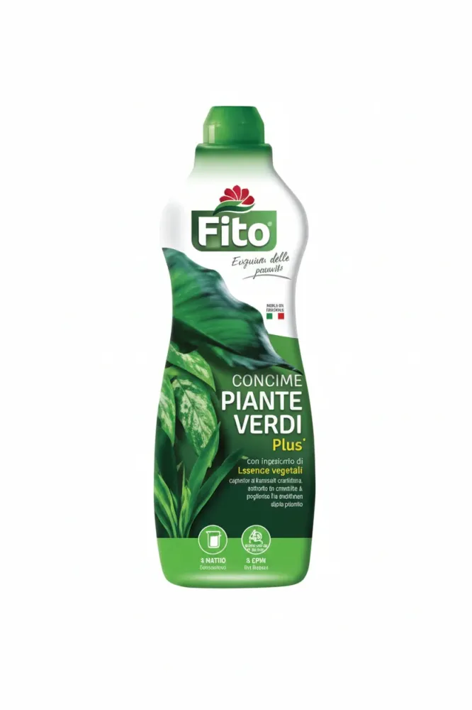 Concime Minerale Piante Verdi Plus- - Lt.1 Flacone - 2 Pezzi Fito