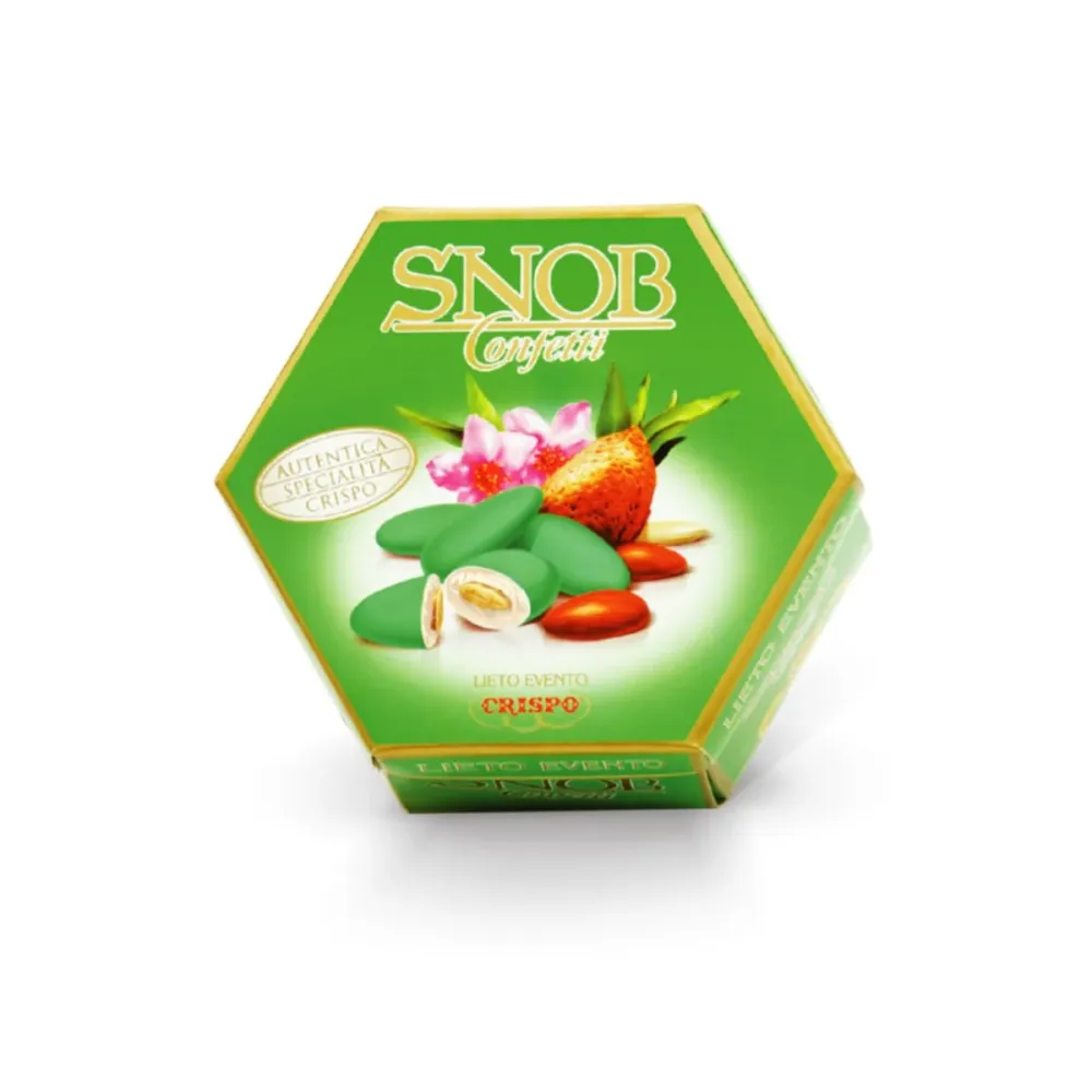Confetti Crispo Lieto Evento - Snob Incartati Fidanzamento Verdi - 500g