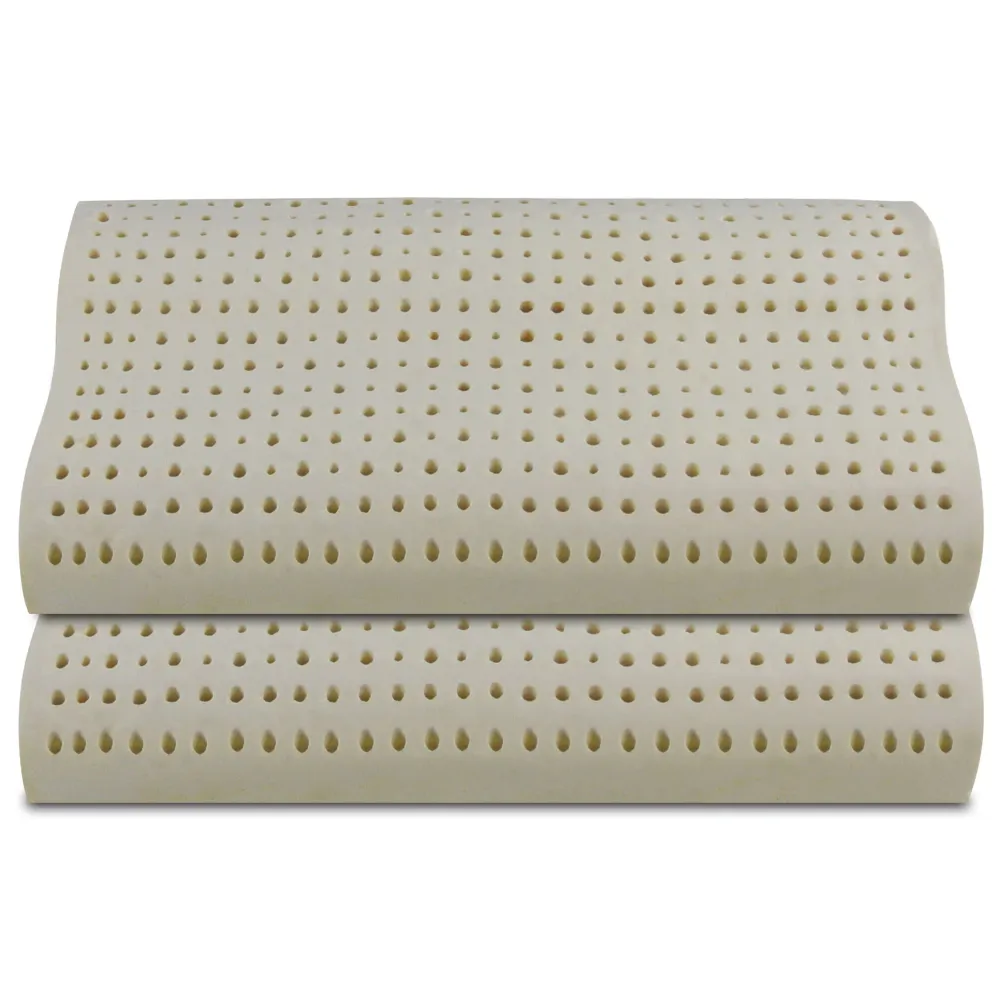 Coppia cuscini cervicale lattice Natura