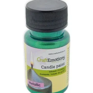 CraftEmotions - Vernice per candele - Realizzazione di candele - Verde smeraldo