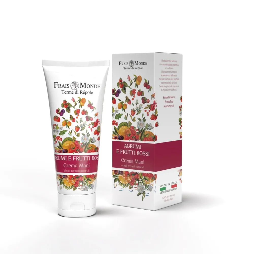 Crema mani Agrumi e Frutti Rossi