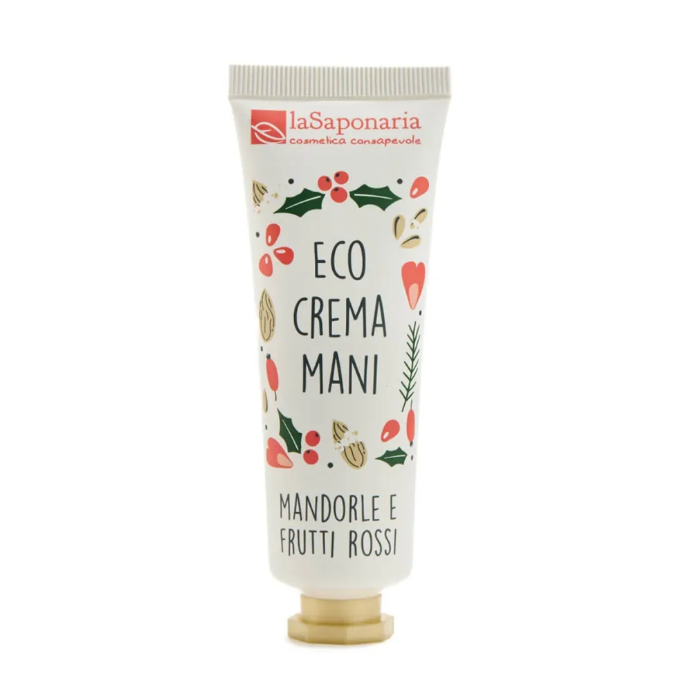Crema Mani Mandorle & Frutti Rossi - La Saponaria