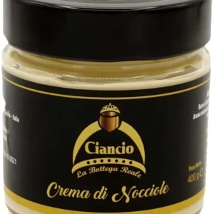 Crema spalmabile di nocciole dolce crema artigianale alle nocciole con cioccolato bianco 200gr La Bottega Reale