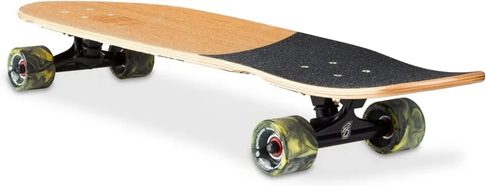 Cruiser Skateboard GHETTOBLASTER CRUISER GEROGLIFIC TEAK 32" 9.125"