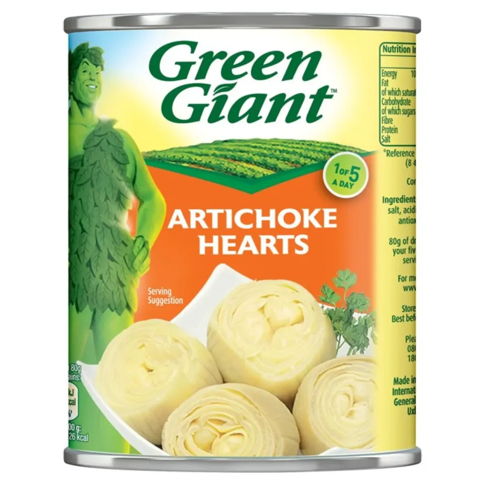 Cuori Di Carciofi Giganti Verdi 400g