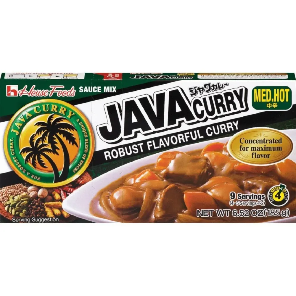 Curry Java della Casa Medio Piccante 185g