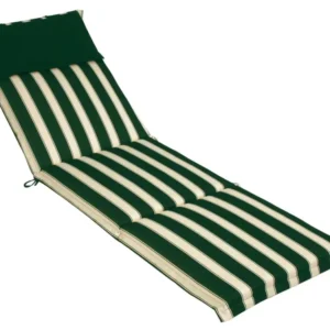 4 cuscini con volant per lettino Prestige Righe e Righe Regarden