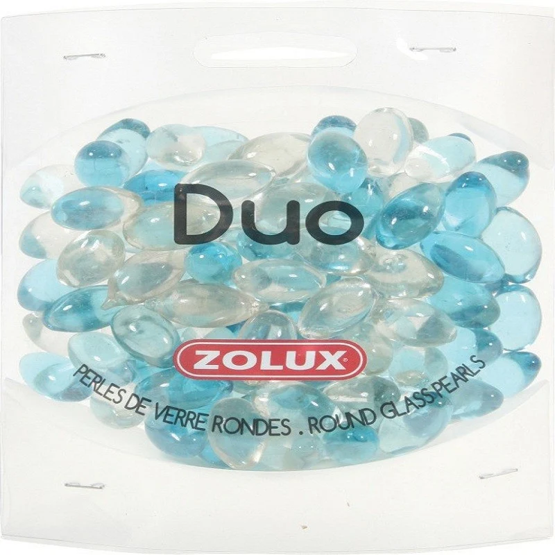 Decorazione per Acquario Perle di Vetro Colore Smeraldo 442g
