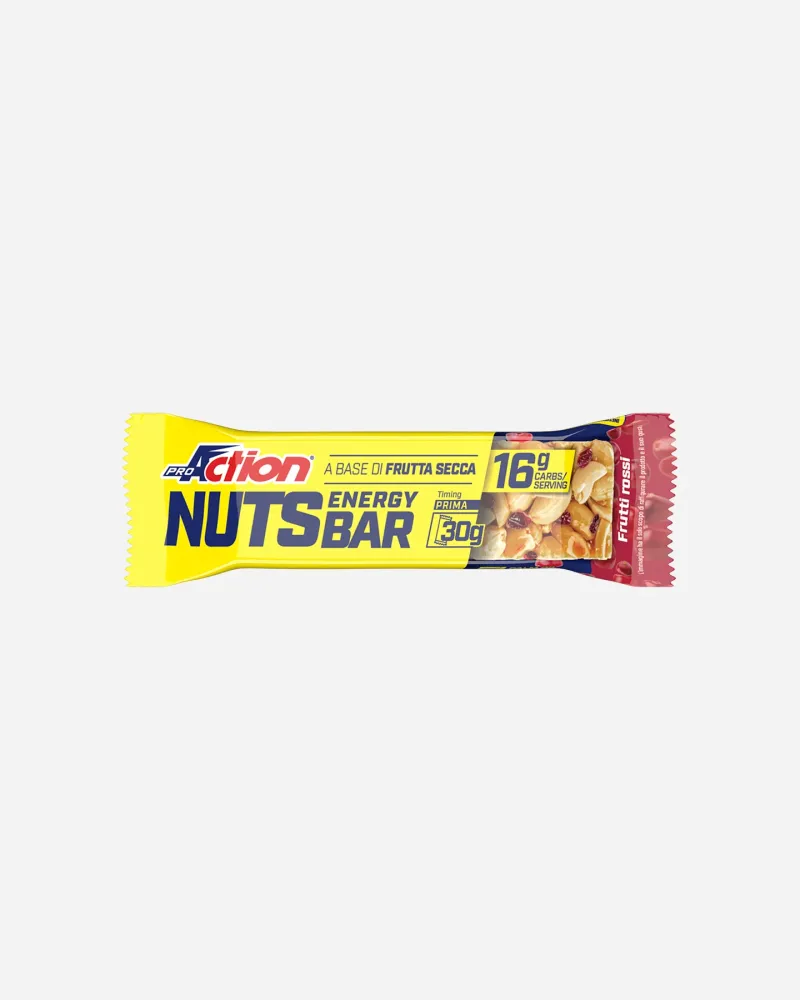 ENERGETICO PROACTION NUTS BAR FRUTTI ROSSI 30 G