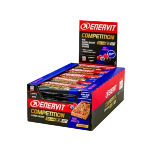 Enervit Competition 25 Barrette Gusto Frutti Rossi Da 30g