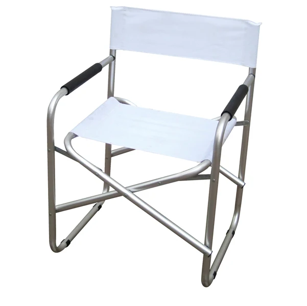 Garden Friend - S1622026 - Sedia pieghevole Regista - 79 x 47 x 57 cm - alluminio-PVC - bianco - Garden Friend - 91694 - C...