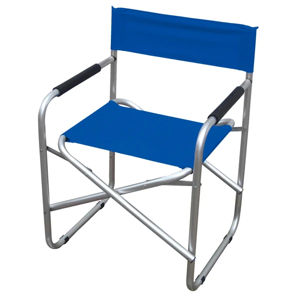 Garden Friend - S1622027 - Sedia pieghevole Regista - 79 x 47 x 57 cm - alluminio-PVC - blu - Garden Friend - 91695 - Conf...