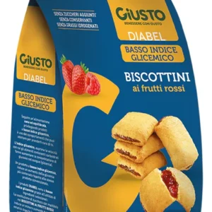 GIUSTO DIABEL BISCOTTINI FRUTTI ROSSI 250 G