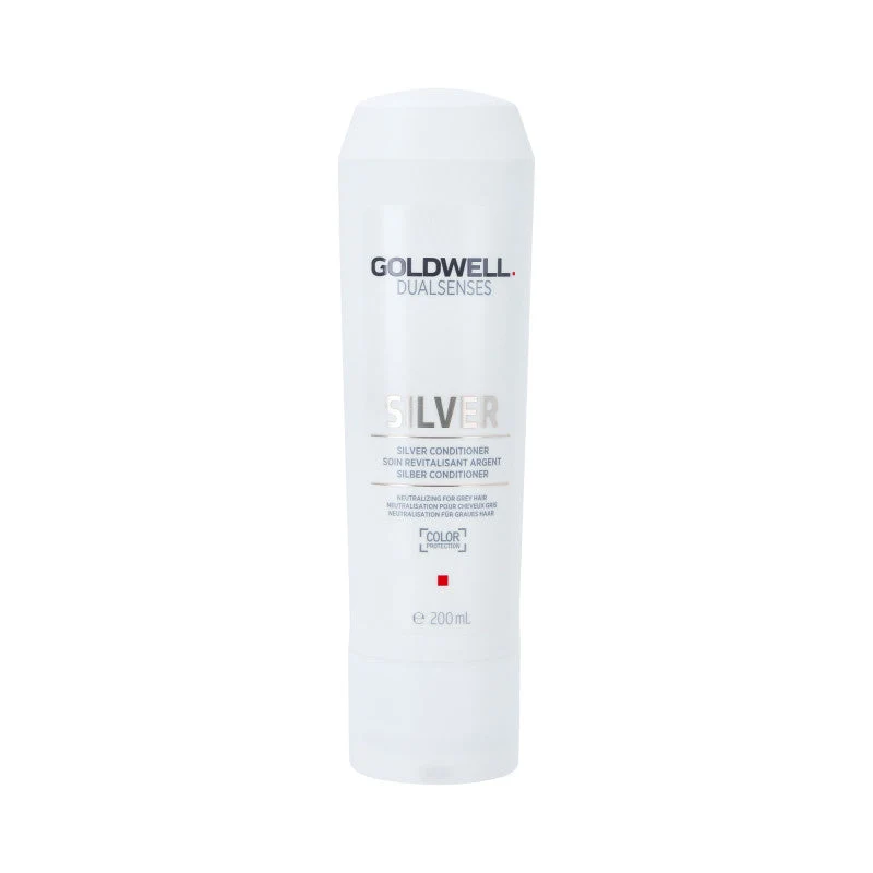 GOLDWELL DUALSENSES SILVER Balsamo neutralizzante per capelli biondi e grigi 200ml
