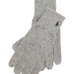 Guanti touch maglia grigi