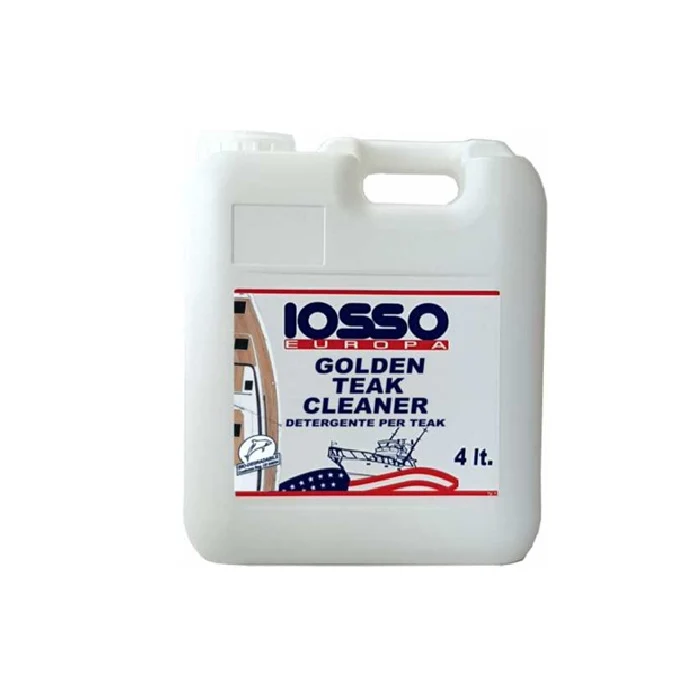 Iosso Golden Teak Cleaner 4 lt Detergente per Teak