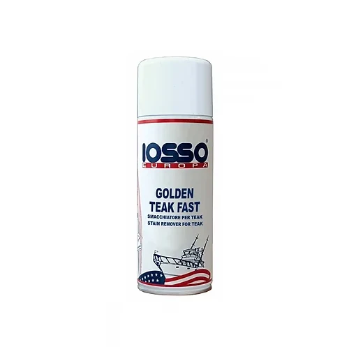 Iosso Golden Teak Fast 400 ml Smacchiatore istantaneo per teak