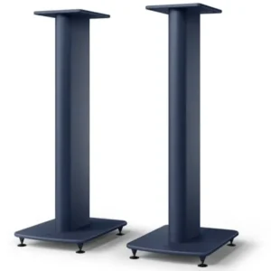 Kef S2 blu reale Coppia di Stand con fori passanti per fissare LS50 2’gen