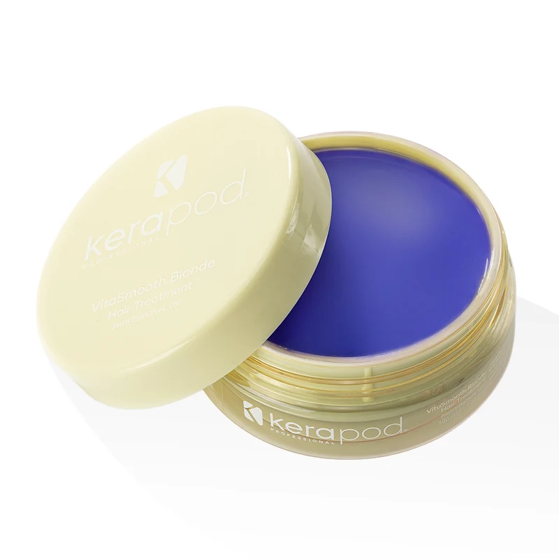 KERAPOD VITASMOOTH BLONDE STEP 2 Trattamento lisciante per capelli biondi e grigi tinti 100 ml