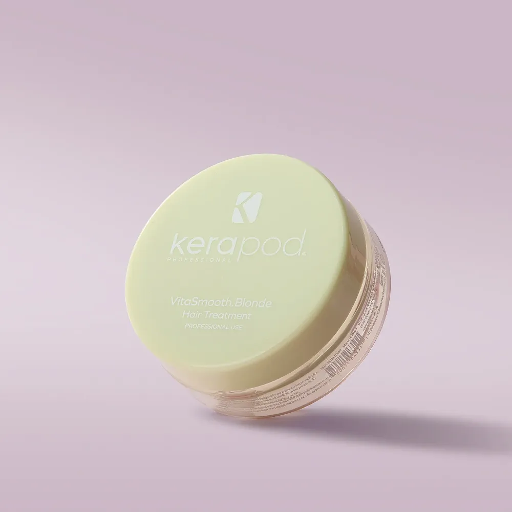 KERAPOD VITASMOOTH BLONDE STEP 2 Trattamento lisciante per capelli biondi e grigi tinti 100 ml