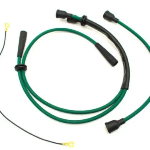 Kit Cavi candele Accensione Fiat 500 500/126 Alta Qualità verdi bobina dx