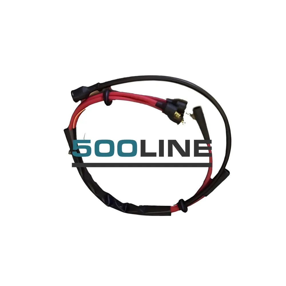 Kit Cavi candele Accensione Rossi Fiat 500 F L R & 126 Alta Qualità bobina dx