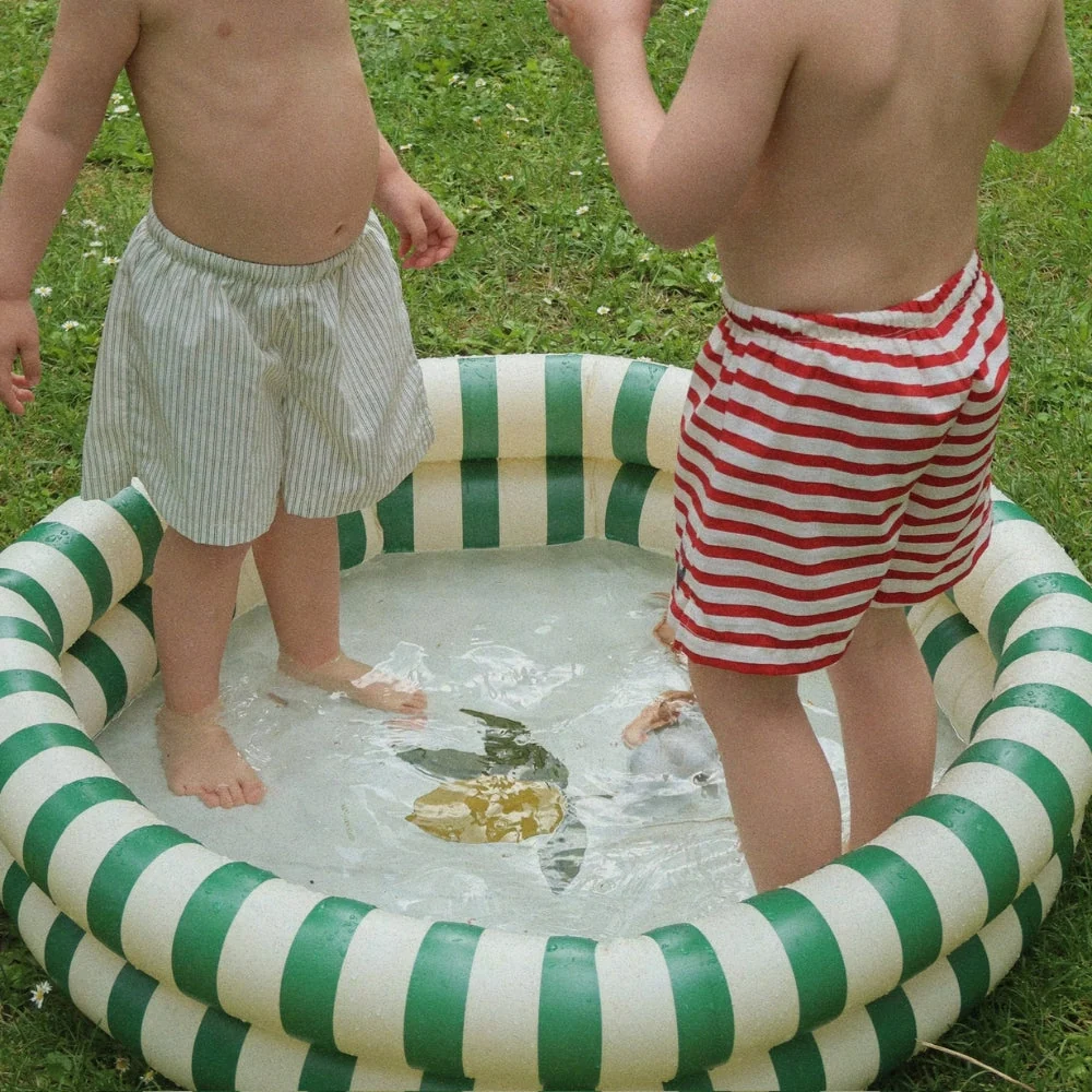Konges Slojd piscina per bambini strisce verdi