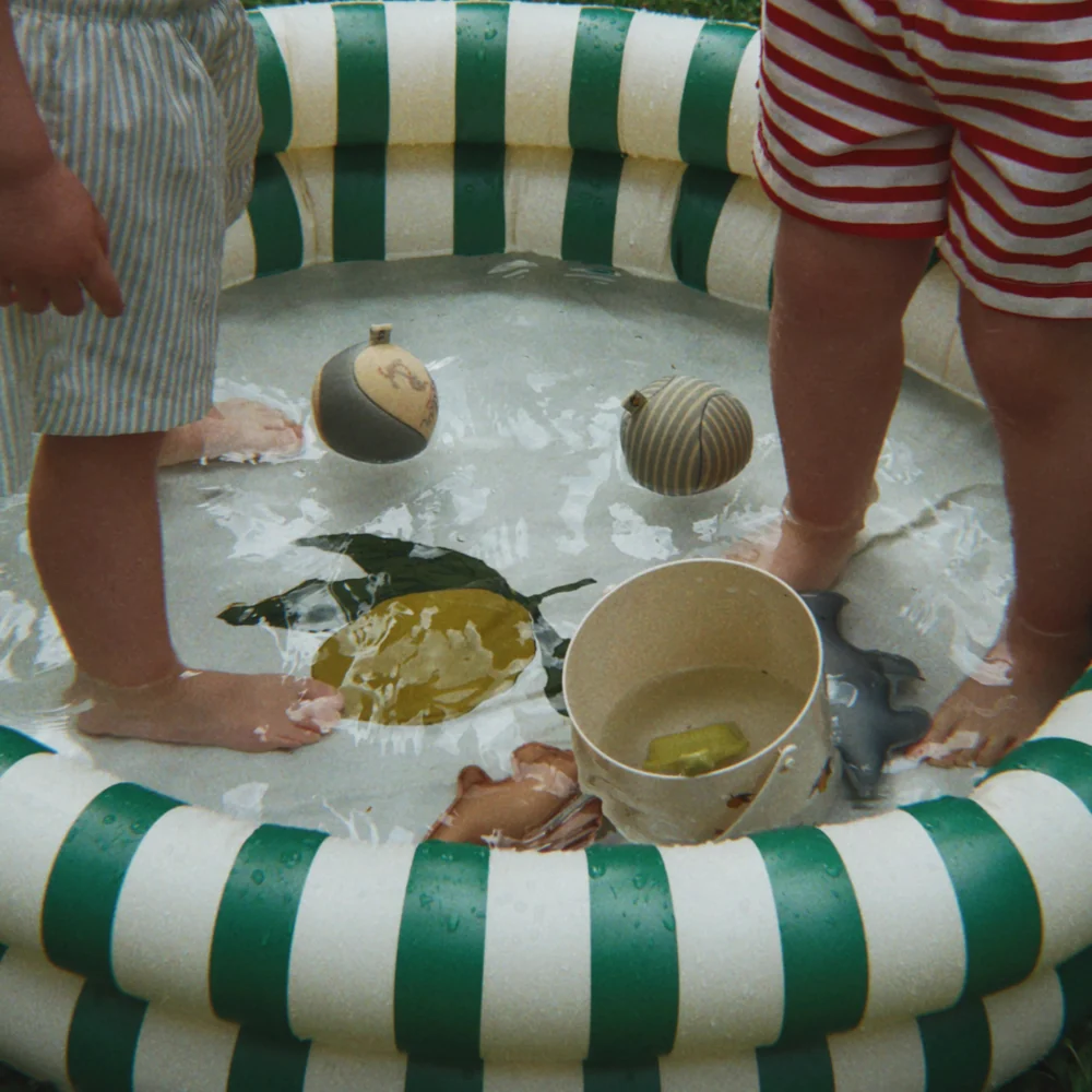 Konges Slojd piscina per bambini strisce verdi