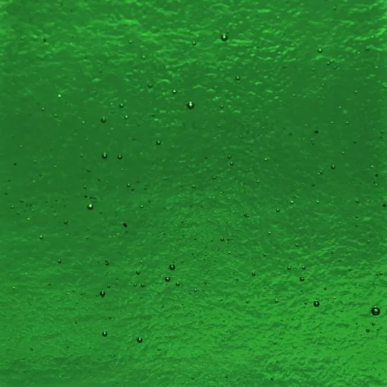 Lastra di vetro verde smeraldo