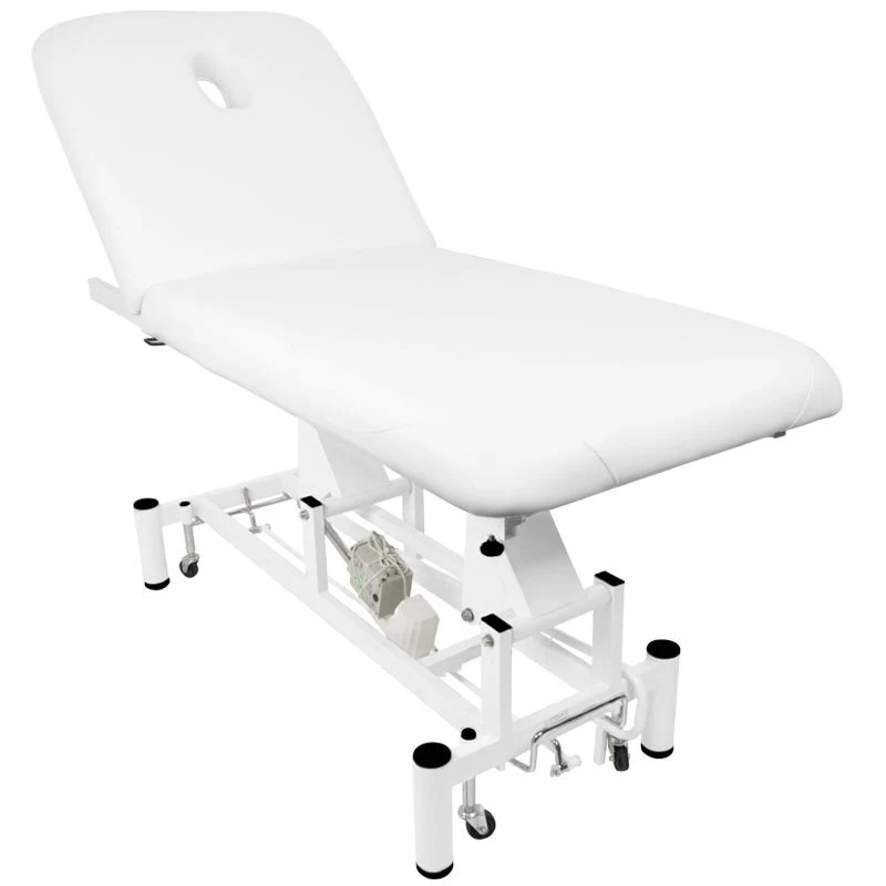 Letto elettrico per massaggi azzurro 684 1 strong Bianco