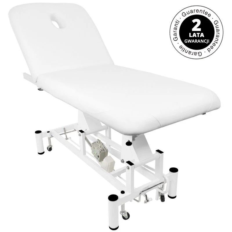 Letto elettrico per massaggi azzurro 684 1 strong Bianco