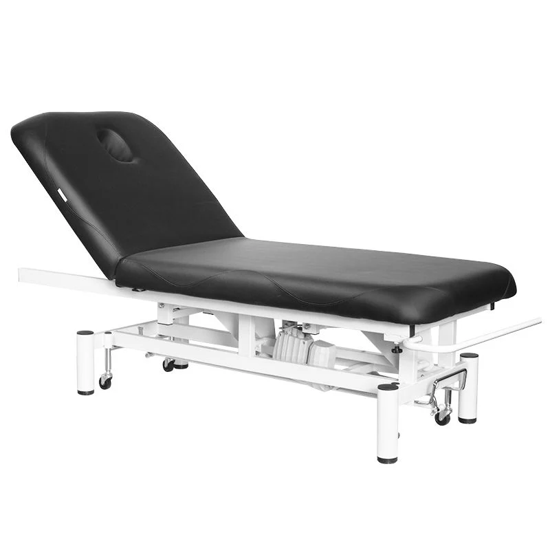 Letto elettrico per massaggi azzurro 684 1 forte nero