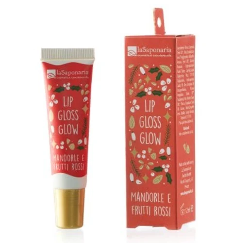 Lip Gloss Glow Mandorla e Frutti Rossi