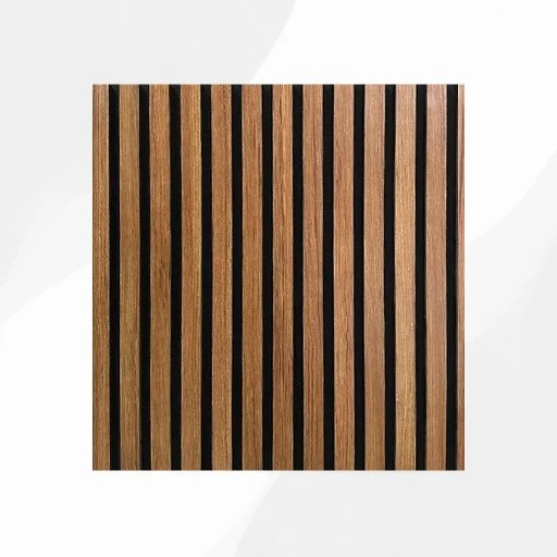 Listelli Euroacustic MDF Teak mis. 275 cm x 60 cm modello FLESSIBILE