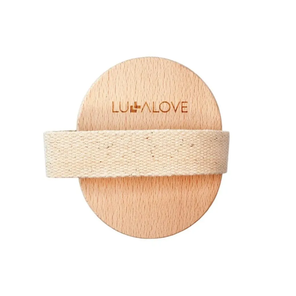 Lullalove Spazzola per massaggi secco Tampico Sharp