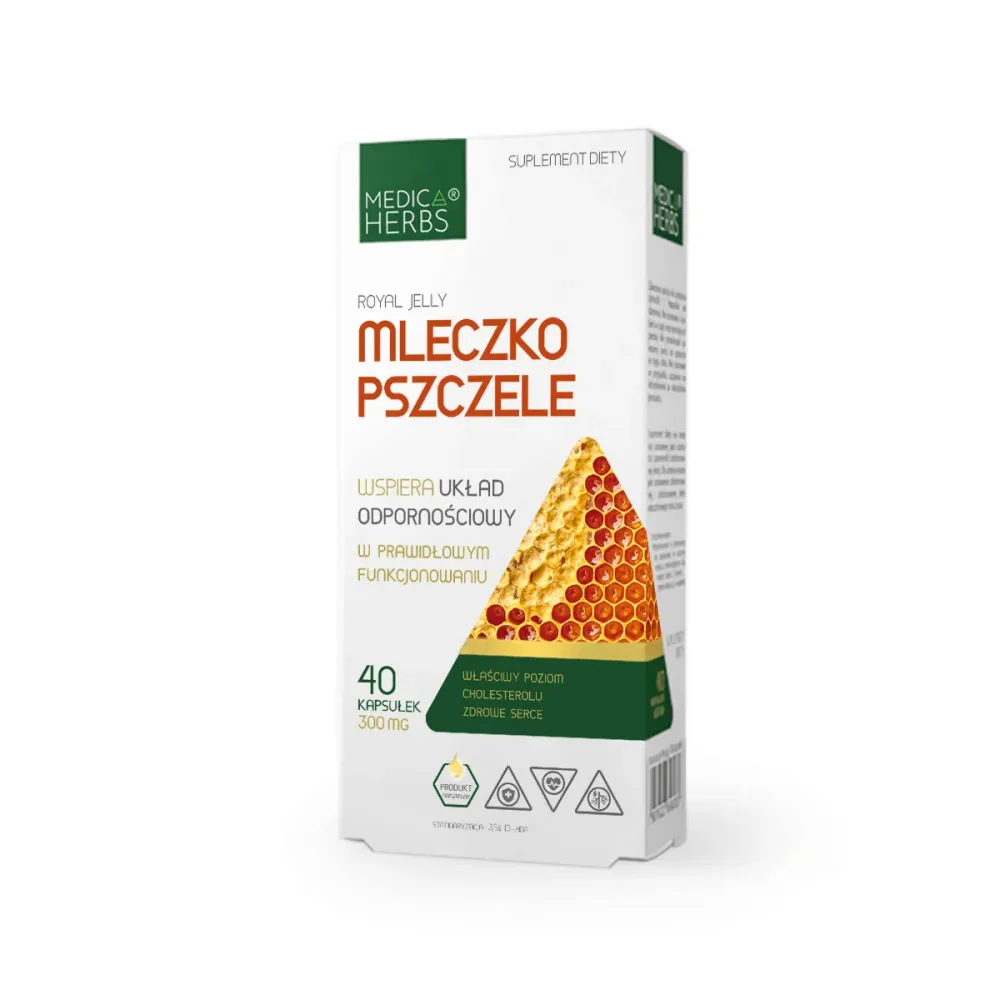 MEDICA HERBS Gelatina reale 300mg, 40 capsule.