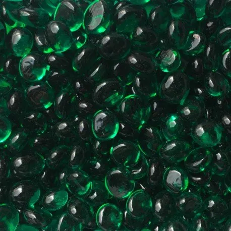 Mini Gocce di Vetro 9-13mm Smeraldo di Cristallo