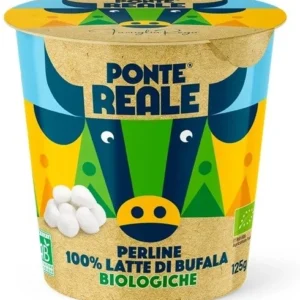 Mini Mozzarella di bufala (Perline) BIO 125 g PONTE REALE